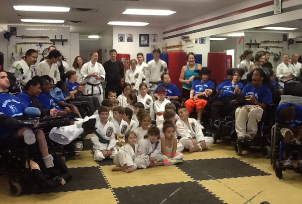 Matheny Karate Student's visit Quest